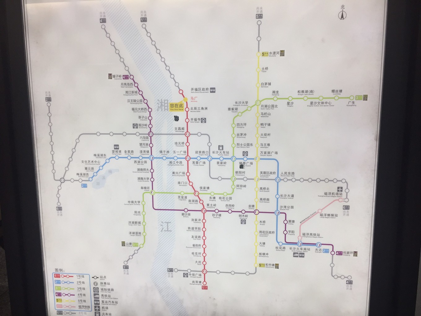 【长沙地铁线路图】2019长沙地铁线路图最新版