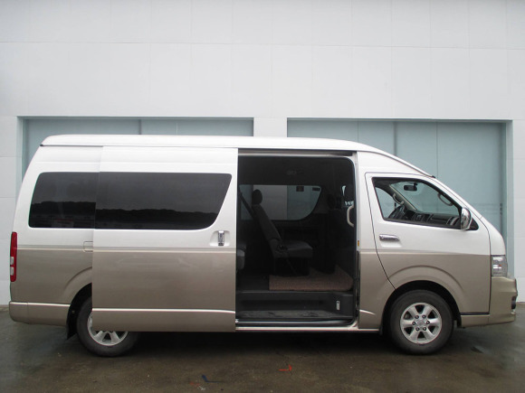 十二座车: 丰田海狮(hiace)或同级别车型