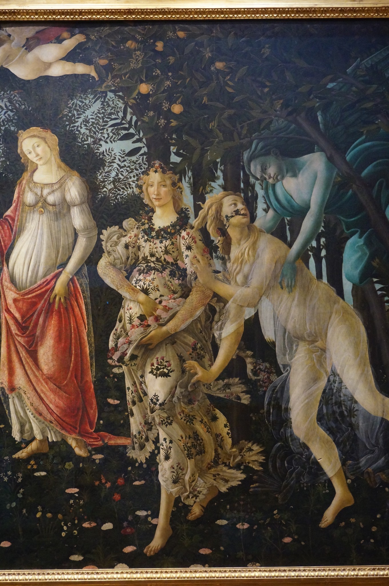 《维纳斯的诞生》,波提切利.也是多见于美术课本的世界级名画.