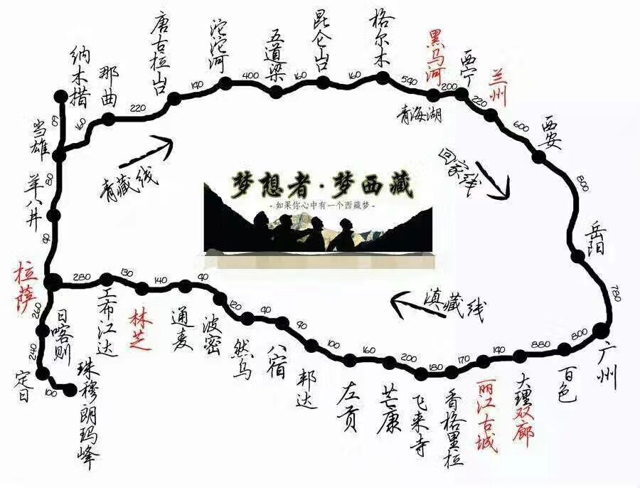 一直在路上,2017一路向西(川进滇出,我的西藏17天自驾