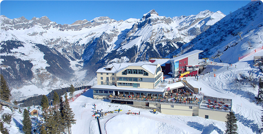瑞士 铁力士峰缆车往返票 ( 冰川飞度和雪地车规格可选 )