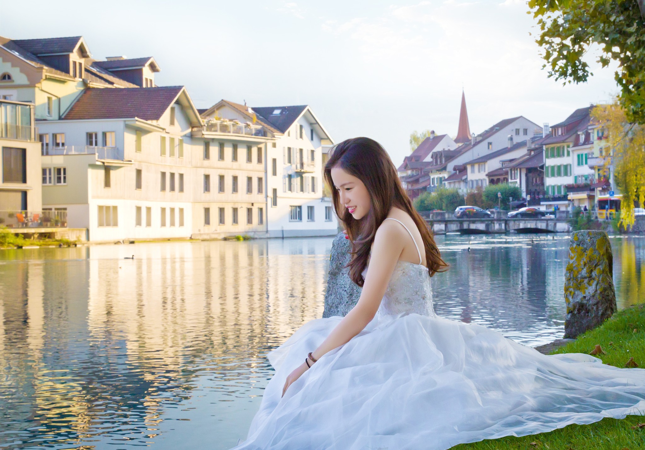 瑞士婚纱_瑞士风景图片