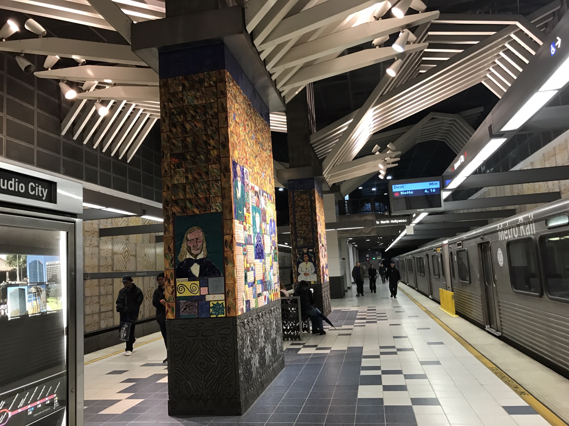 洛杉矶地铁站        