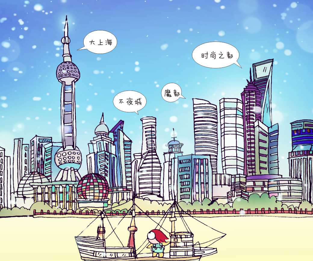出的最全面的上海游,包括外滩各国建筑群的大气磅礴,东方明珠的伟岸