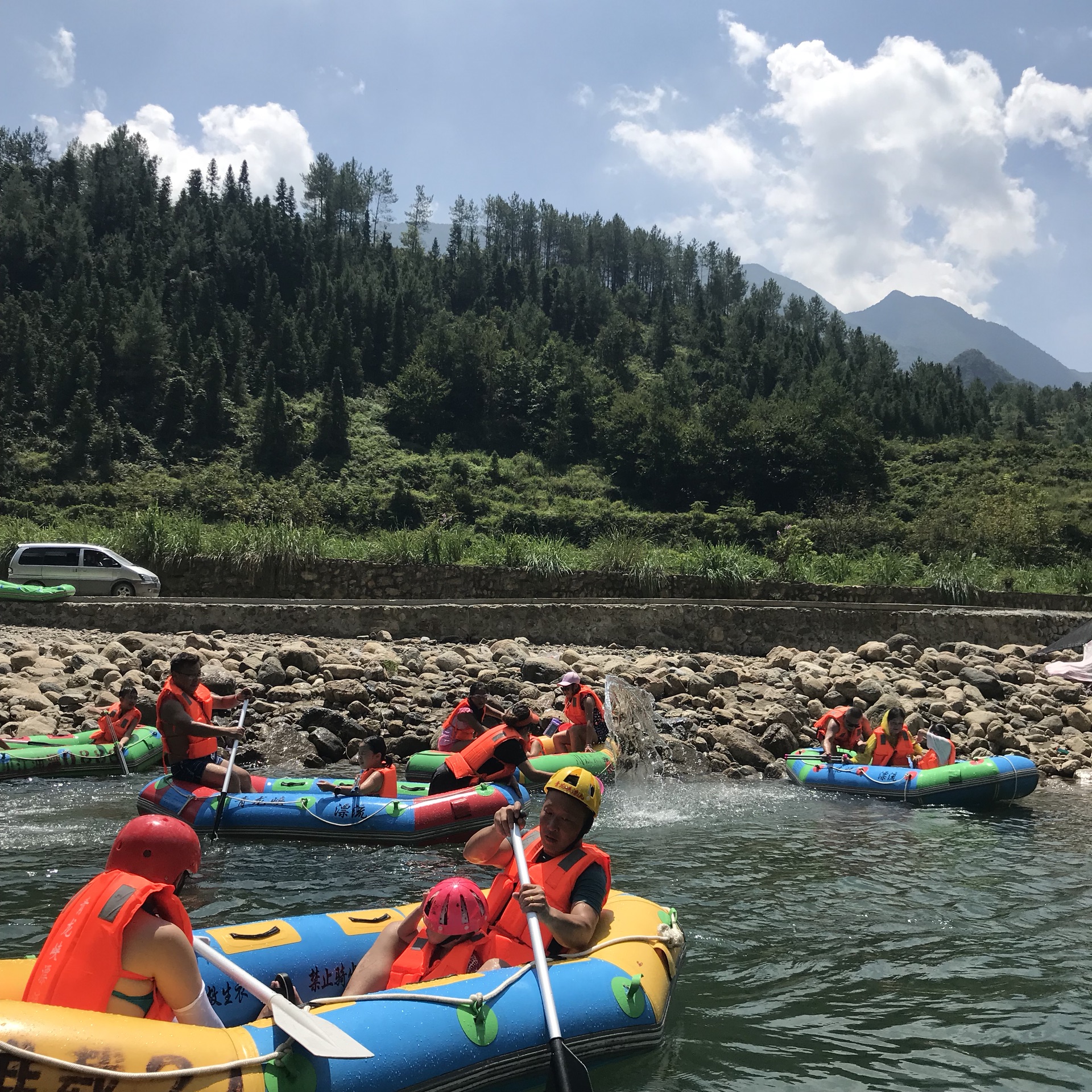 绵阳周边避暑好去处——江油云罗山青龙峡漂流亲子一日游(详细交通)