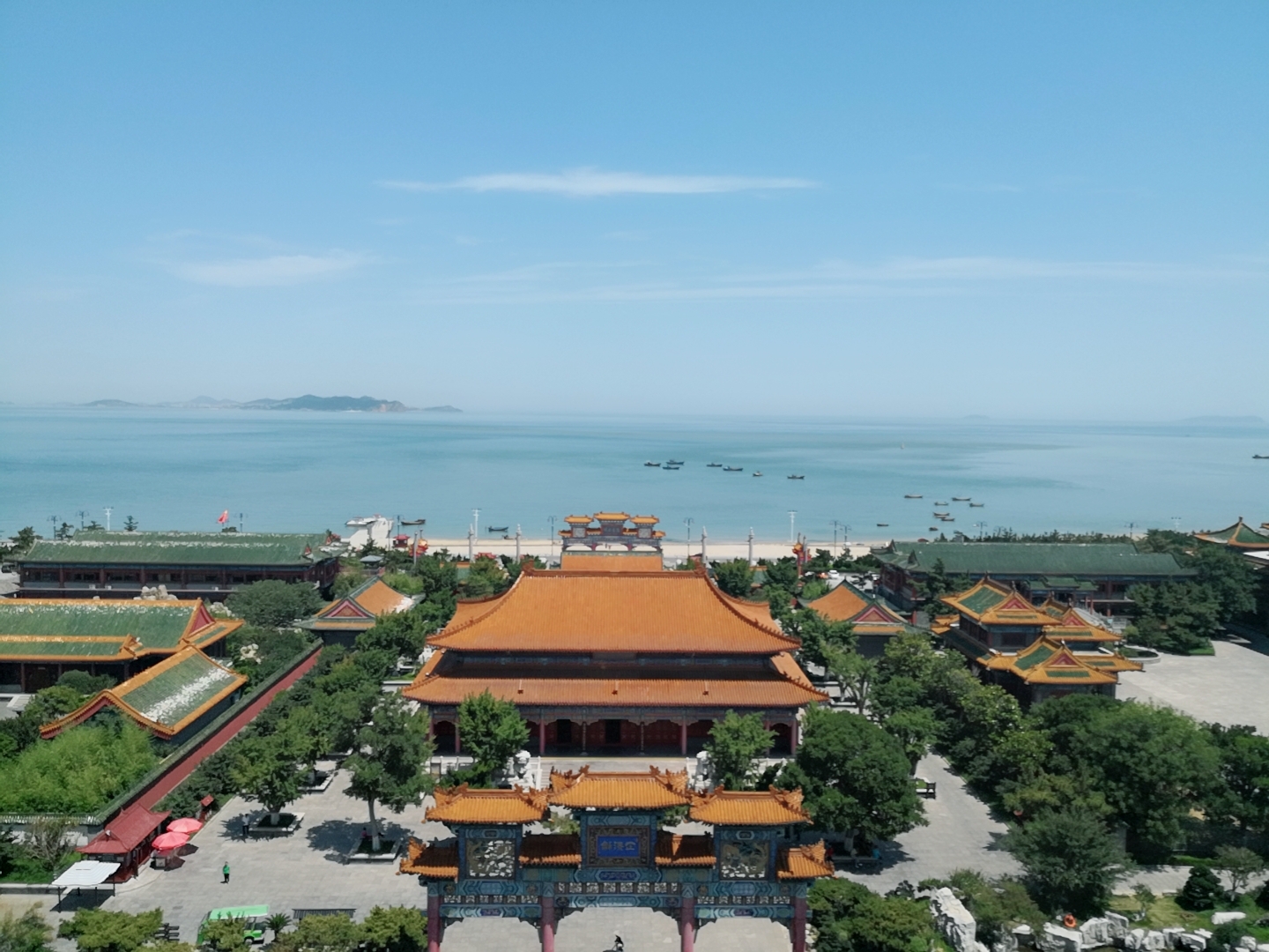 长岛港人口_长岛港航拍(3)