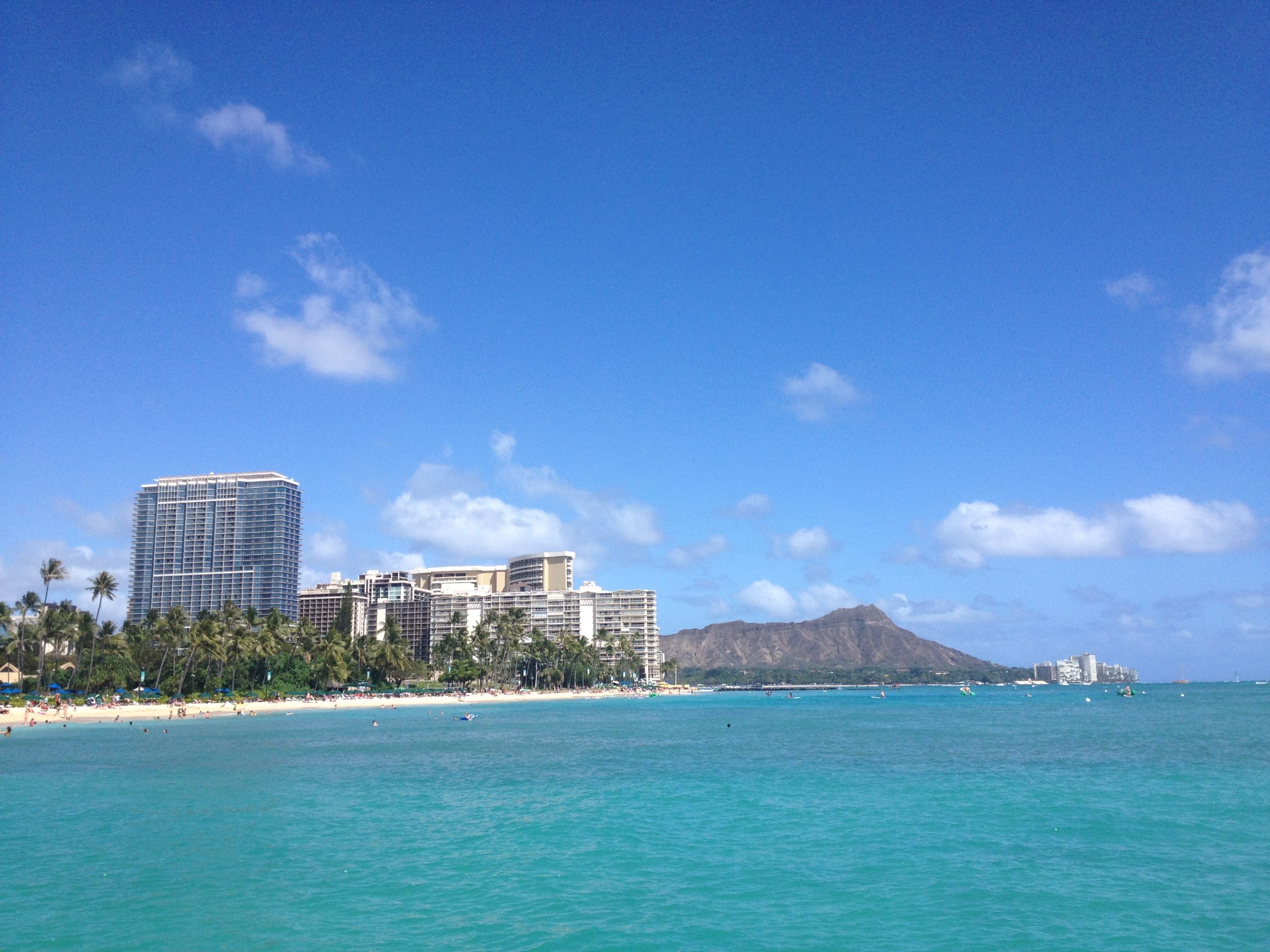 威基基海滩(waikiki beach)