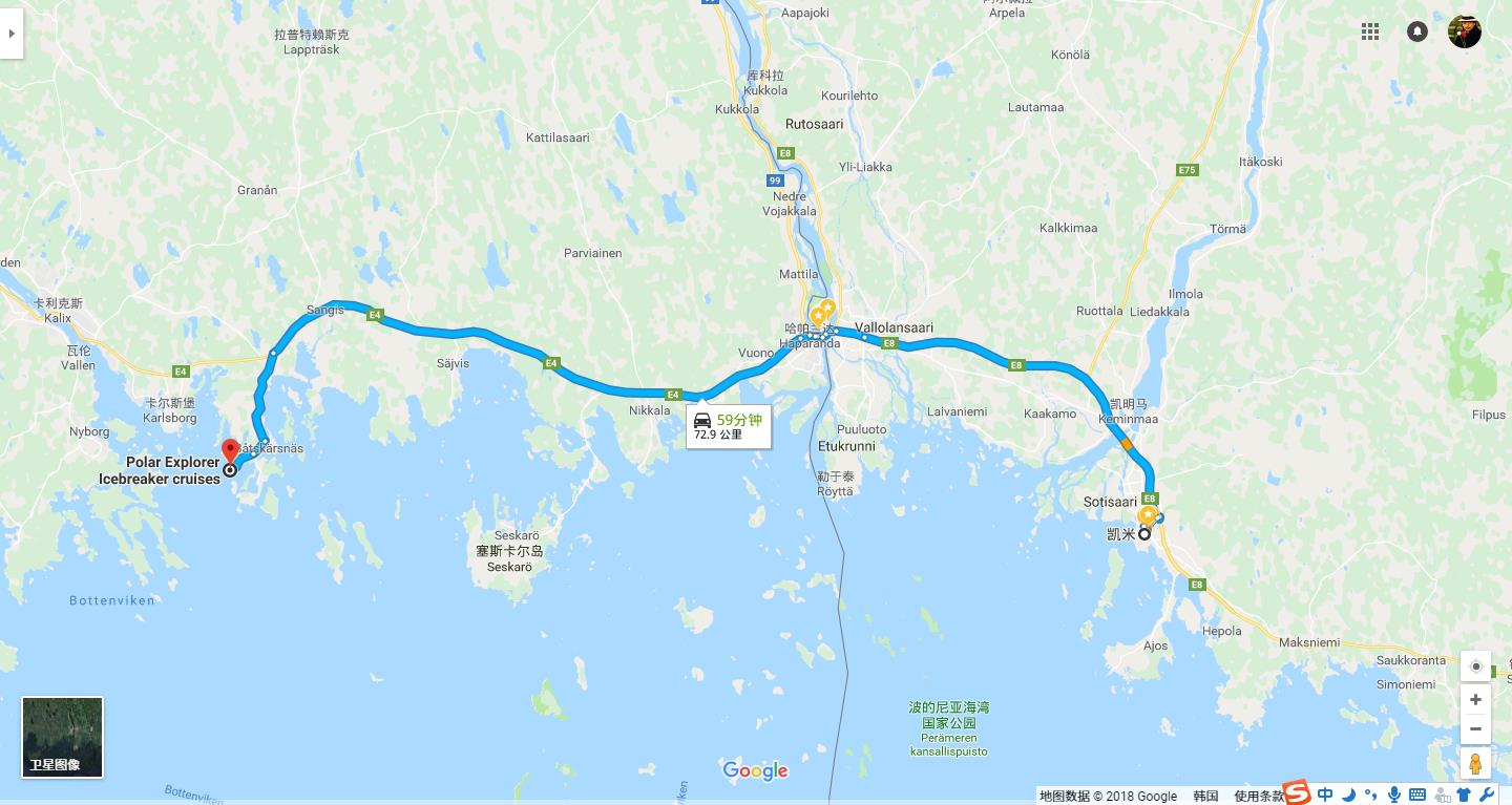 芬兰租车自驾到瑞典乘坐破冰船,过境需要携带