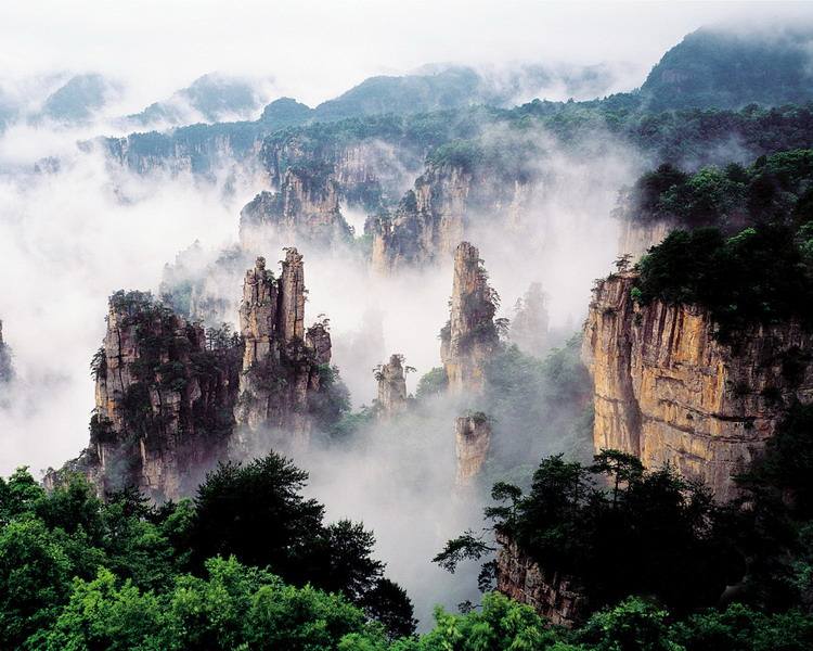 张家界旅游攻略,四季迷人的张家界风景