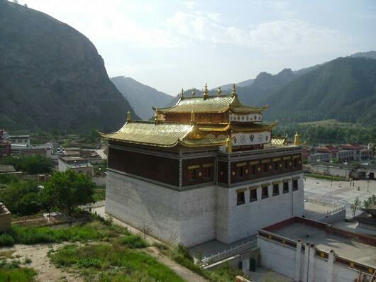 自驾游甘肃兰州吐鲁沟国家森林公园.天祝县天堂镇天堂寺