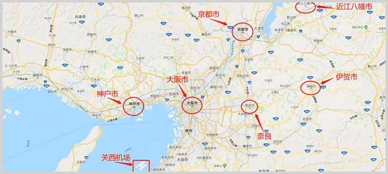 日本 大阪包车京都神户奈良往返包车10小时 中文司导专车畅游环球影城