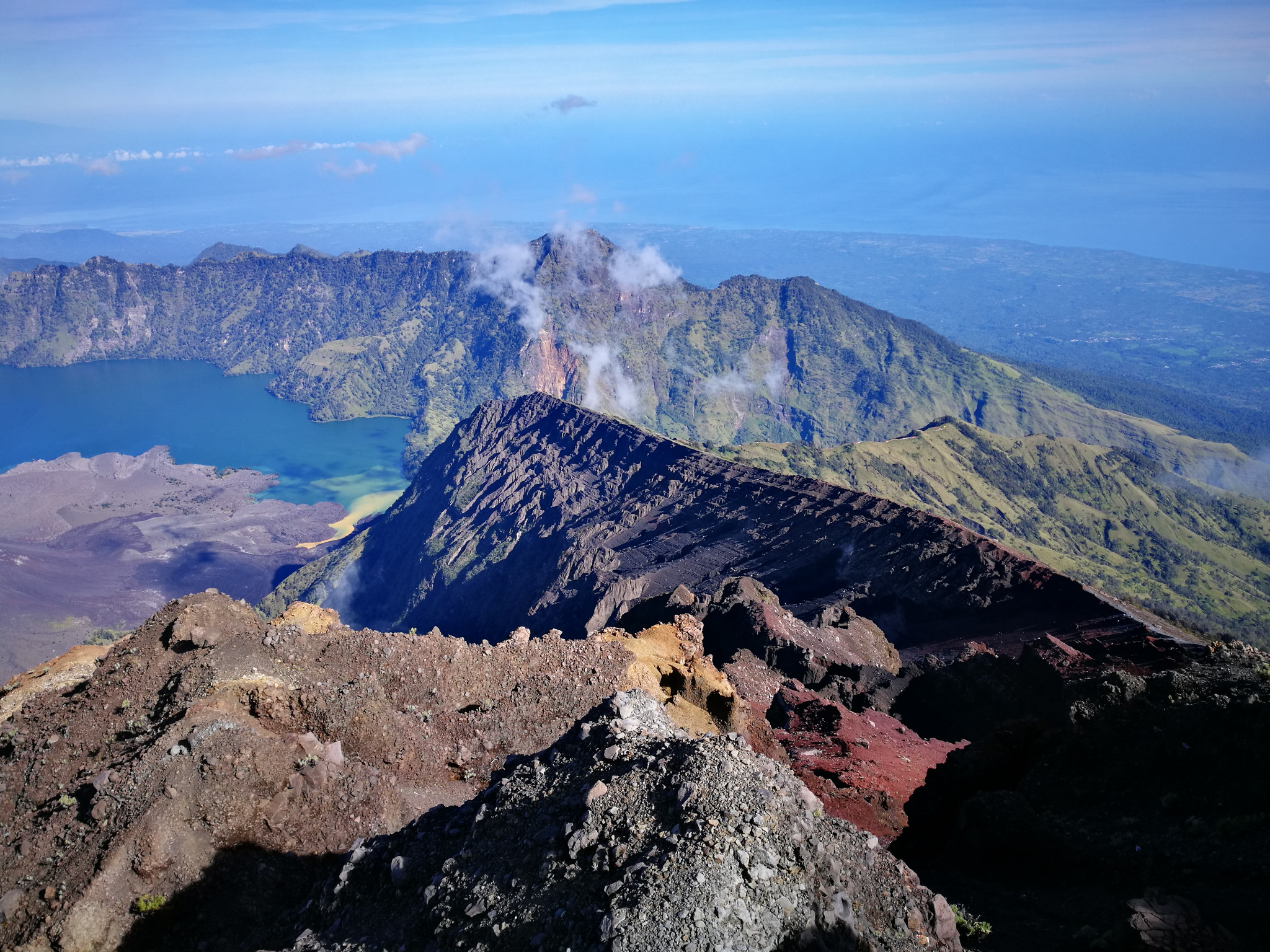清明林贾尼火山队员手记 手绘