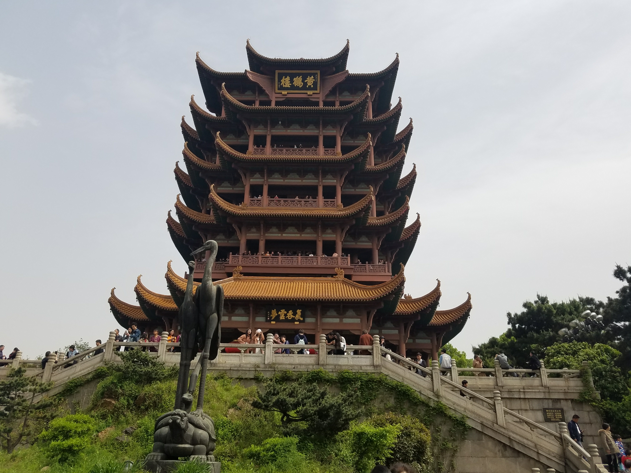 黄鹤楼(yellow crane tower)点评-武昌区旅游攻略-蚂