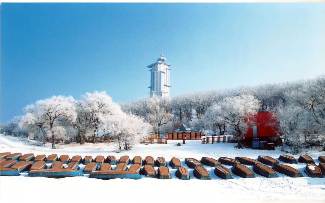 长春 自由行攻略  净月潭滑雪场  冬天,是属于白雪皑皑的季节,是属于