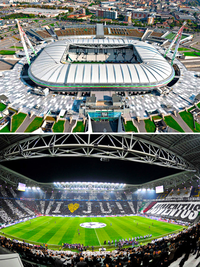 座落于意大利都灵的尤文图斯球场,是意甲豪门尤文图斯的主场,也是意甲