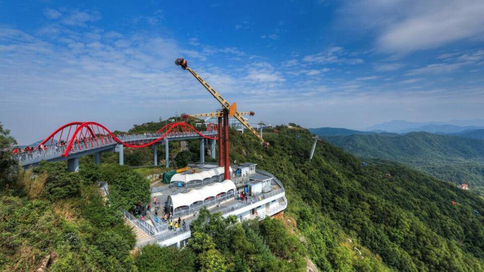 东部华侨城大侠谷 华兴寺纯玩一日游 天天发团景区里面自行游玩 含