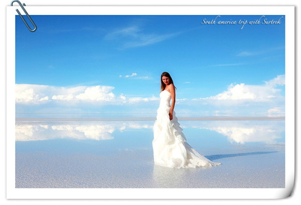 玻利维亚婚纱_玻利维亚天空之镜图片