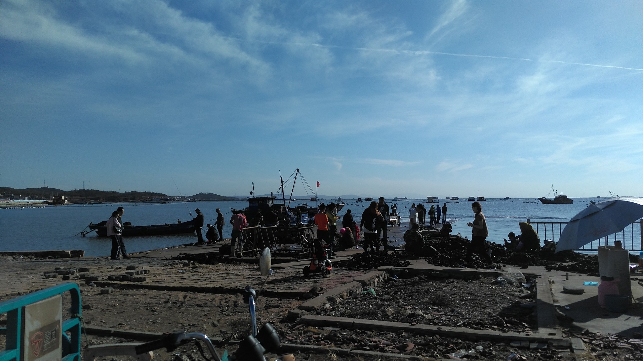 长岛港人口_长岛港航拍(2)