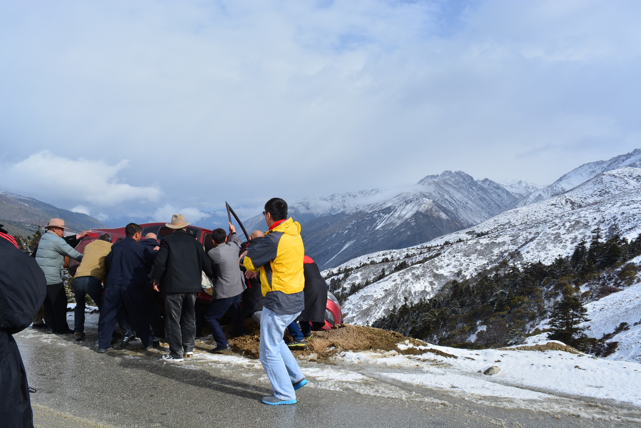 白马雪山垭口