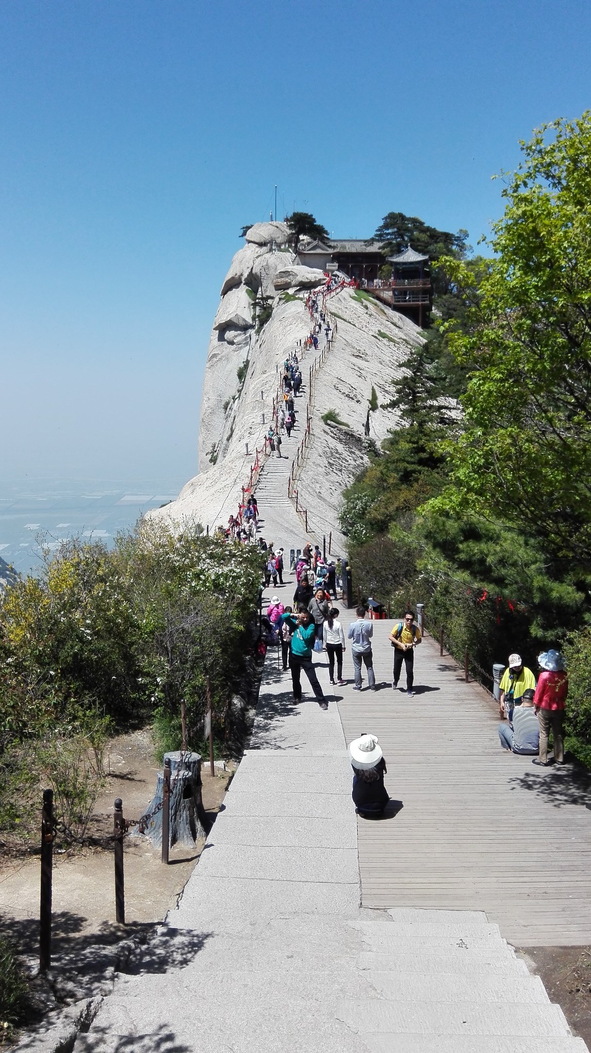 西岳华山(风景绝美) 兵马俑·华清池 轻松2日游(2015年5月11日-12日)