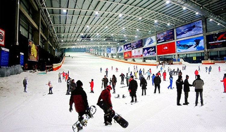 室内滑雪邯郸四季滑雪馆滑雪2小时电子门票