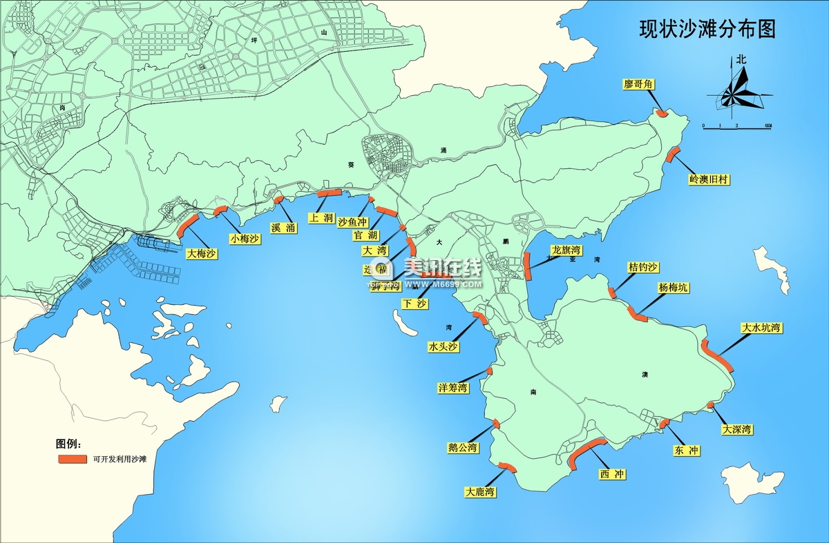 深圳哪个沙滩比较推荐去干净风景好人少