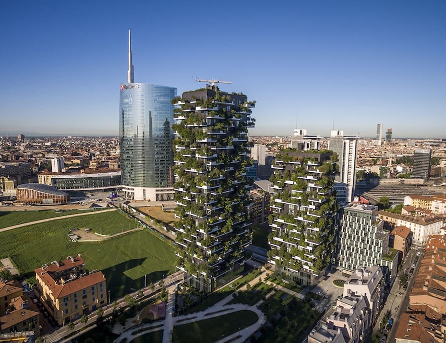 unique apartment bosco verticale (vertical forest)