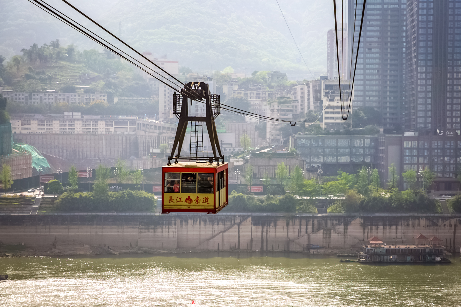 ChongQing Yangtze River Cable Car