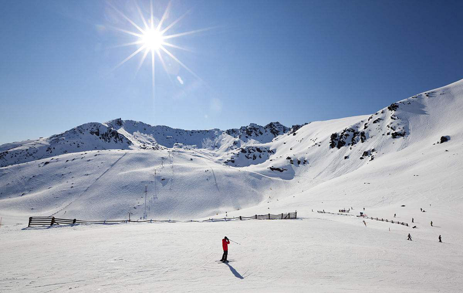 安吉观音堂滑雪场图片