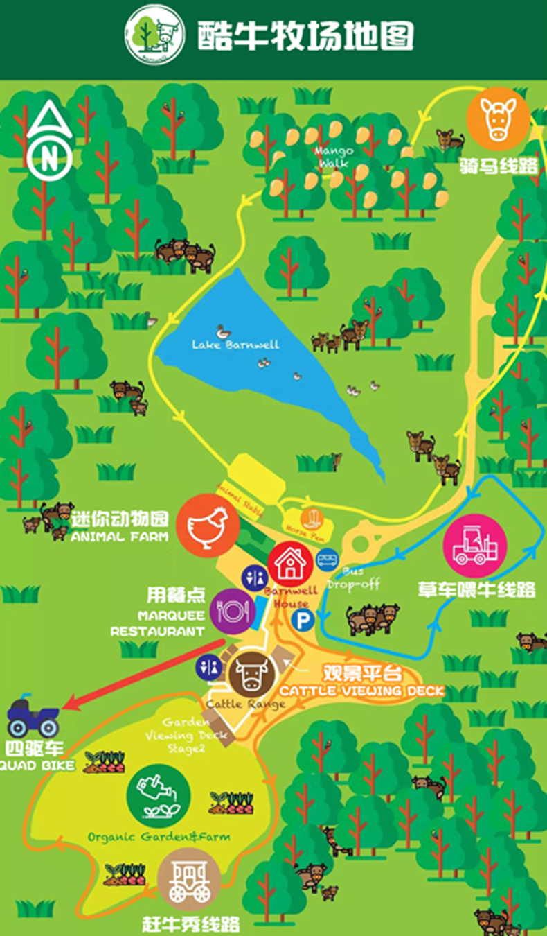牧场地图(图片来自