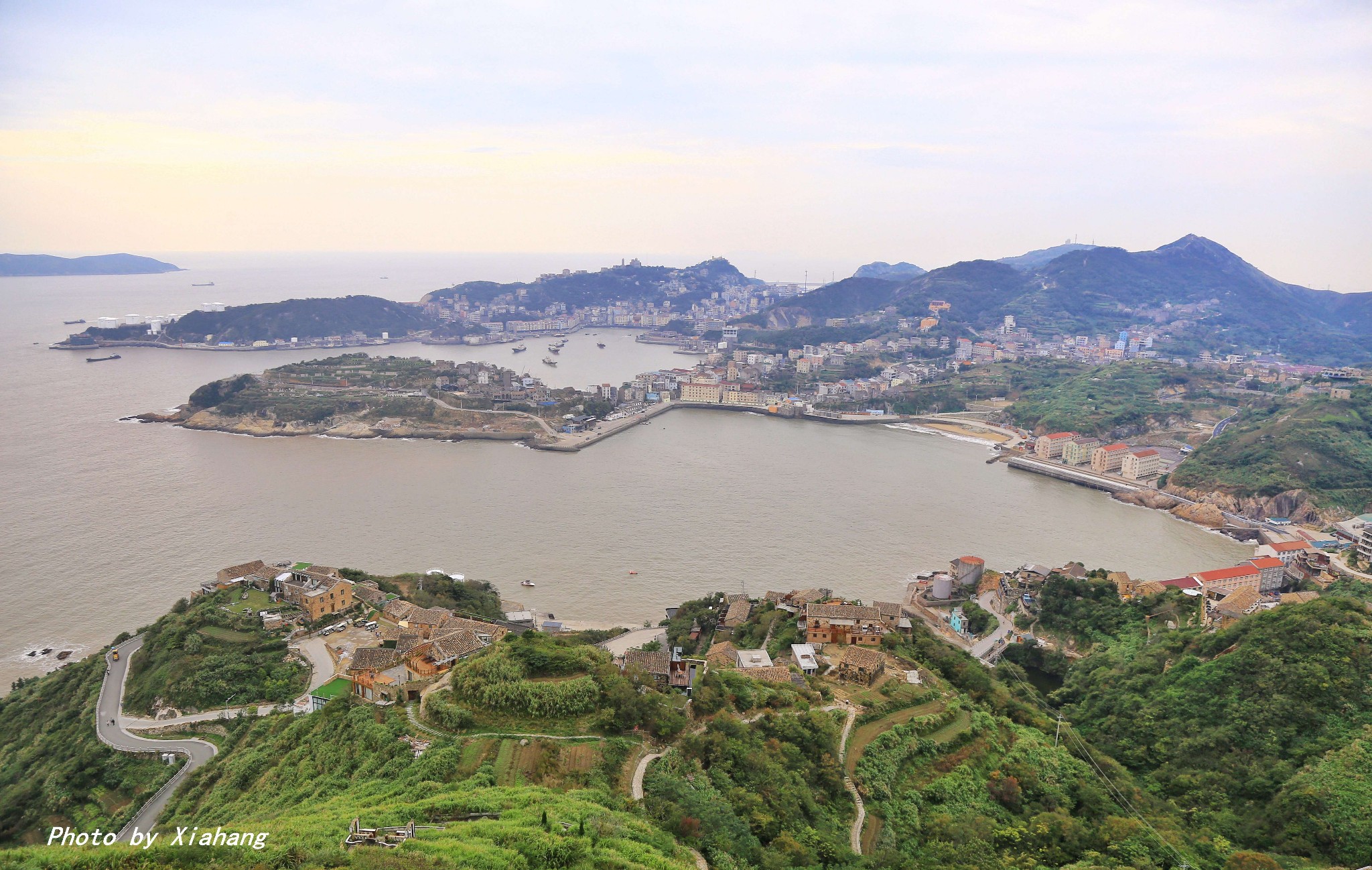 參觀完曙光園,接著來到石塘的觀景臺,雖然