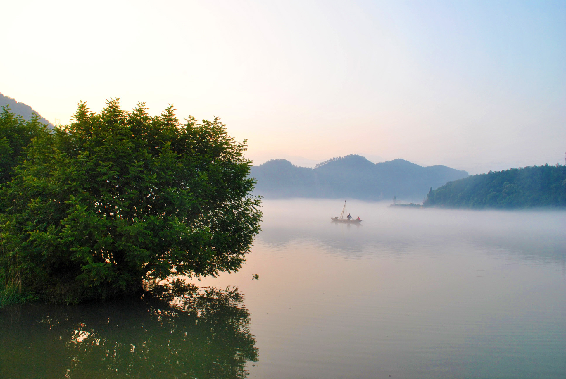 2010年09月下崖-斜陽收盡暮煙青,嫋嫋漁歌起遠汀圖片128,建德旅遊景點