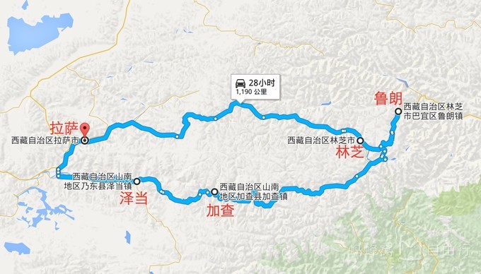 拉萨在哪坐车去林芝从拉萨怎么去林芝拉萨到林芝怎么坐车